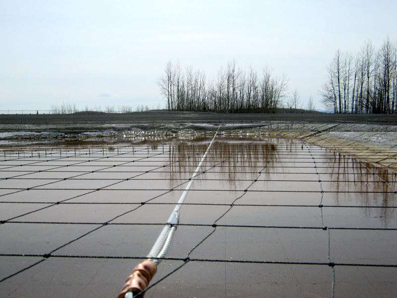 Frac Tank & Waste Pond Covers Smart Net Systems Industrial Netting